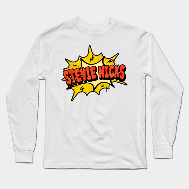 Stevie Vintage Long Sleeve T-Shirt by Elaia Loelya Art